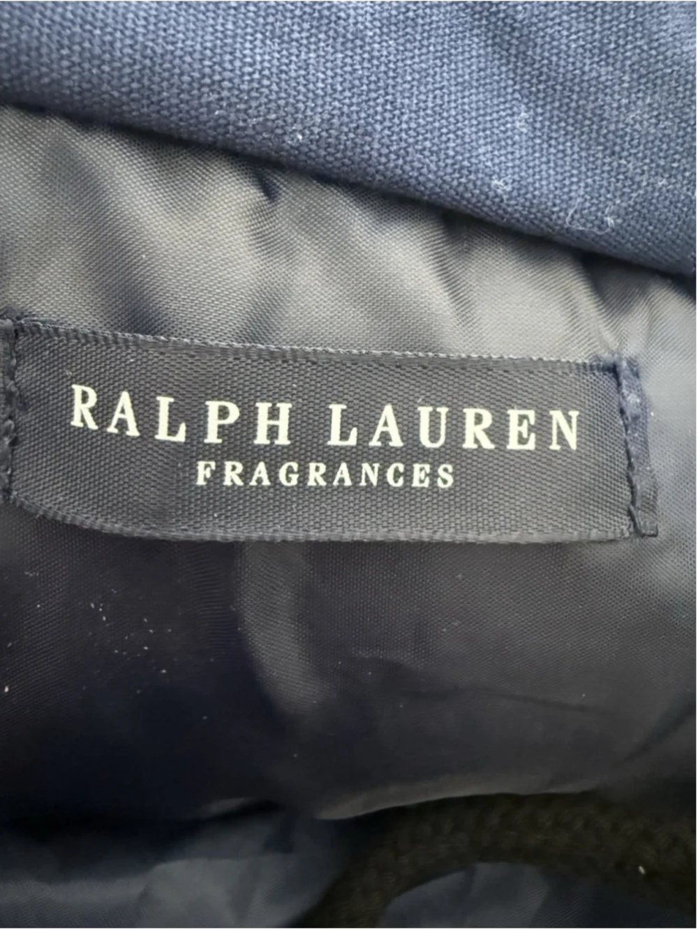 Ralph Lauren Canvas Backpack Unisex Logos Preppy Academic School Old Money Blue